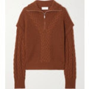 Lux Rust Cowl Neck Sweater